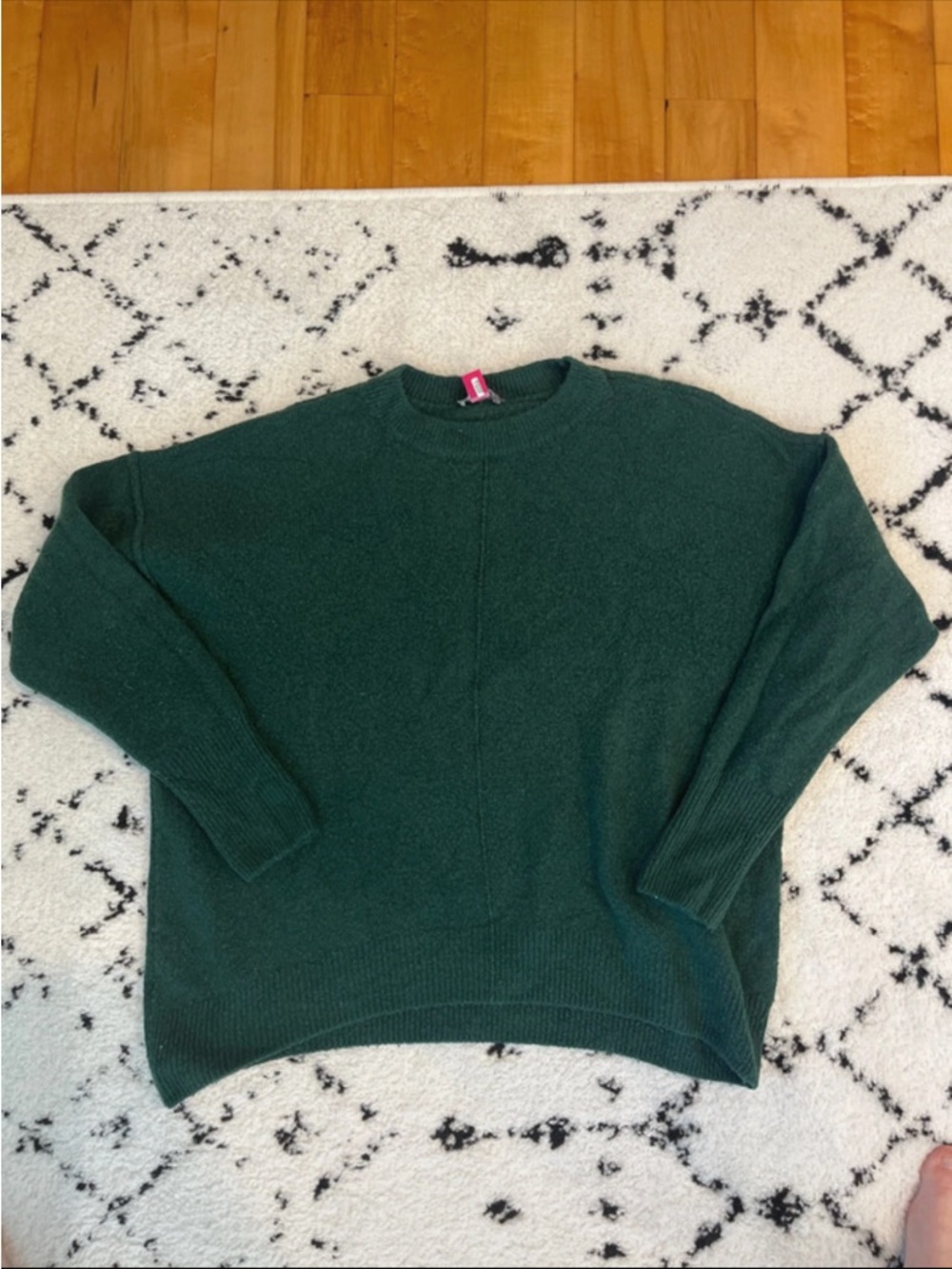 Vince Camuto Deep Green Knit Pullover
